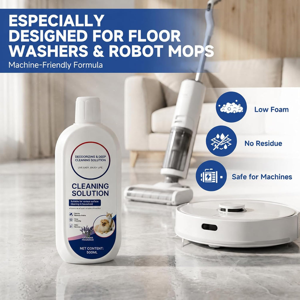 Floor Cleaning Solution Compatible with Tineco, 2-Pack Lavender
