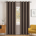 MIULEE Blackout Room Darkening Curtains Thermal Insulated Drapes Solid Window by MIULEE