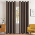 MIULEE Blackout Room Darkening Curtains Thermal Insulated Drapes Solid Window by MIULEE
