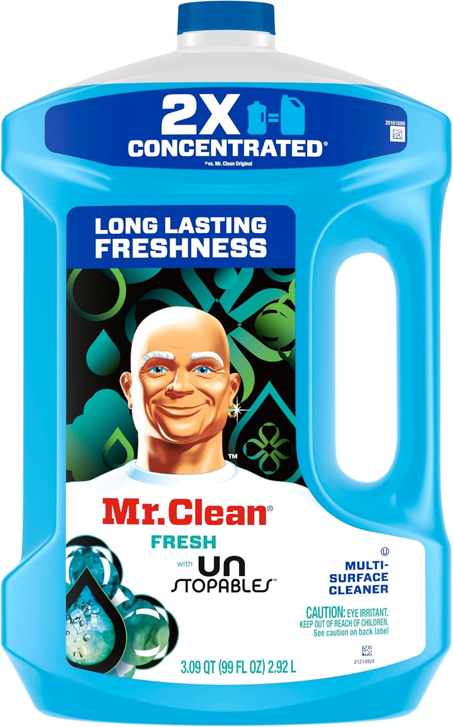 Mr. Clean 2X Concentrated Multi Surface Cleaner with Unstopables Fresh Scent 99 fl oz