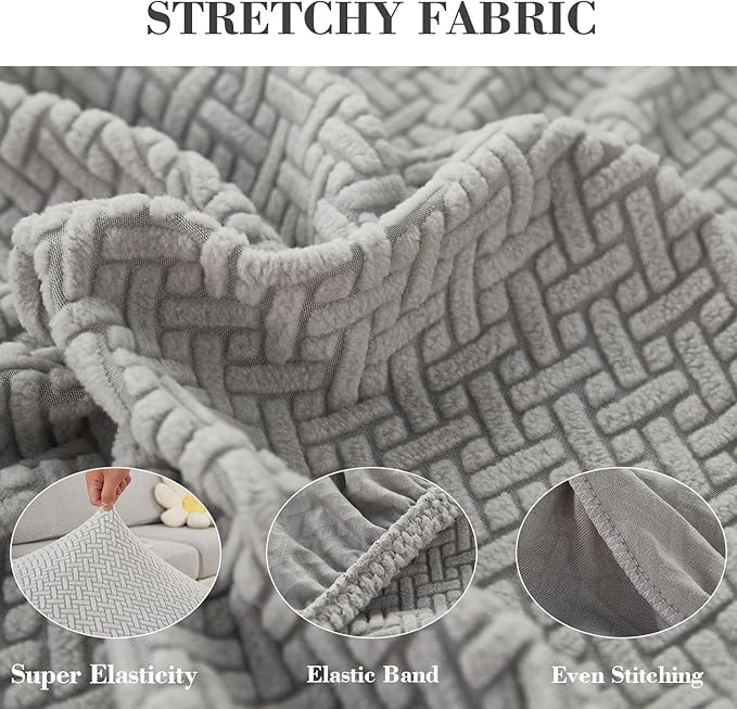 Couch Covers for 3 Cushion Sofa Pet Friendly Couch Cushion Covers Universal - Image 5
