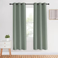 NICETOWN Bedroom Curtain Panels Blackout Draperies, 1 Pair, 34 by 70-inch by NICETOWN