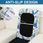 Smiry Printed Couch Cushion Covers, Stretch Soft Couch Covers - Image 4
