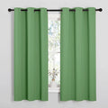 NICETOWN Froest Green Blackout Curtains 45 inches Length by NICETOWN