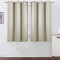 LEMOMO Light Beige Thermal Blackout Curtains/42 x 63 Inch/Set of 2 Panels Room by Lemomo
