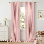 100% Blackout Shield Linen Blackout Curtains by 100BlackoutShield