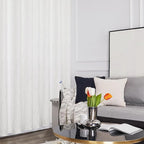 Deconovo White Curtains 63 Inches Long, Room Darkening Curtain, Thermal - Image 4