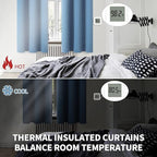 BGment Blackout Curtains for Bedroom - Image 4