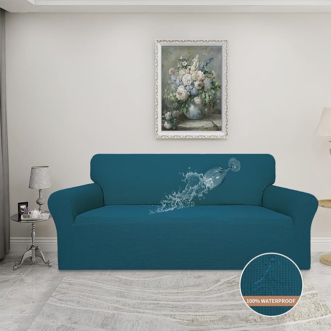 Easy-Going 100% Waterproof Couch Cover, Dual Waterproof Sofa Cover, Stretch - Image 2