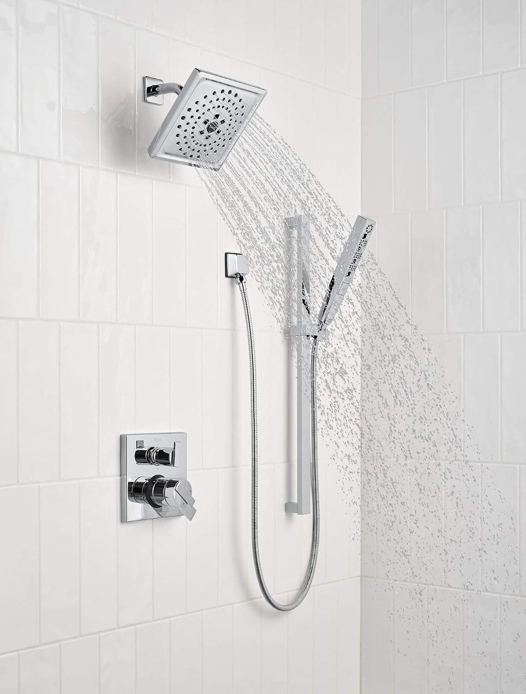 Delta Faucet Ara 17 Series 6-Setting Integrated Diverter Valve Trim Kit, Polished Nickel Diverter Valve Trim Kit, Shower Trim Kit, Polished Nickel T27967-PN (Valve Not Included)
