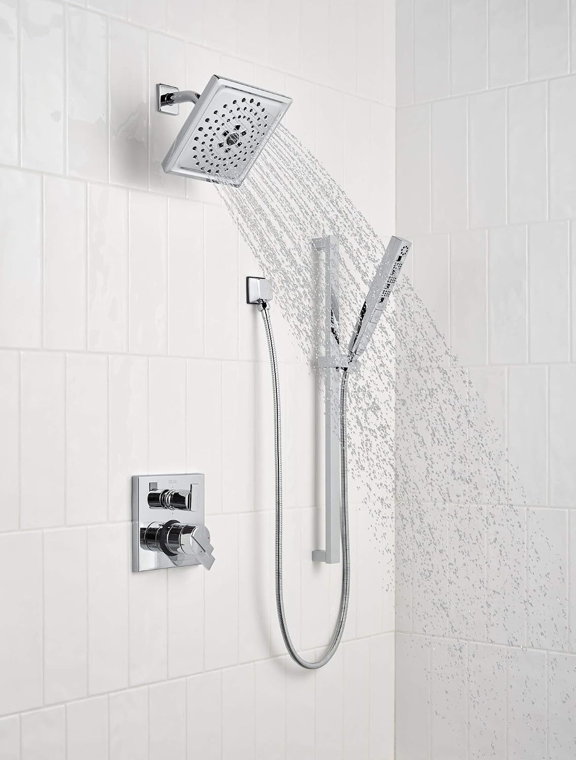 Delta Faucet Ara 17 Series 6-Setting Integrated Diverter Valve Trim Kit, Polished Nickel Diverter Valve Trim Kit, Shower Trim Kit, Polished Nickel T27967-PN (Valve Not Included)