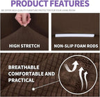 ZNSAYOTX Super Stretch Couch Cover Universal Sofa Covers - Image 4