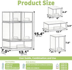 Bottle Storage Organizer Baby: Acrylic Stackable Storage Drawers