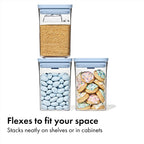 OXO Good Grips 3-Piece POP Container Set with Mini Scoops - Sky Blue