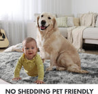 7x10 Ft Extra Large Shag Rugs for Living Room, Tie Dyed Ultra Soft Fluffy Furry - Image 6