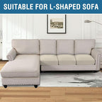 H.VERSAILTEX Super Stretch Individual Seat Cushion Cover Sofa Covers Couch - Image 8