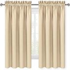 DWCN Blackout Curtains Room Darkening Thermal Insulated Bedroom Curtains Window - Image 9