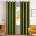 MIULEE Blackout Curtains Room Darkening Thermal Insulated Black Out Drapes by MIULEE