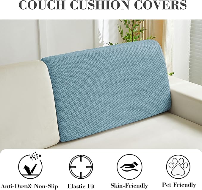 Sofa Covers Couch Covers for Sofa Pet Friendly Couch Cushion Covers Universal - Image 3