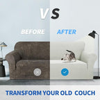 ZNSAYOTX 1 Piece Jacquard Couch Covers - Image 4