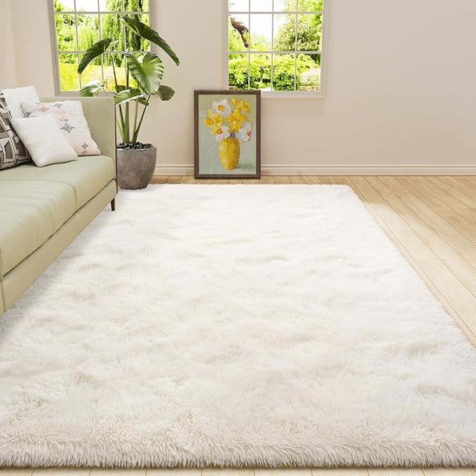 Amearea Premium Soft Fluffy Rug Modern Shag Carpet, 6x9 Feet, Fuzzy Shaggy Rugs - Image 2