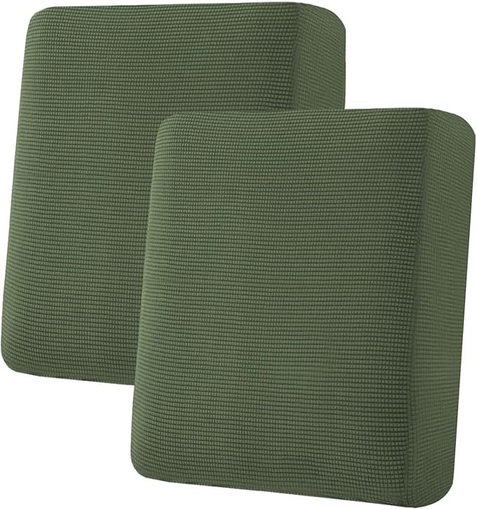 H.VERSAILTEX Super Stretch Individual Seat Cushion Covers Sofa Covers Couch by HVERSAILTEX