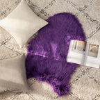 MIULEE Luxury Super Soft Fluffy Area Rug Faux Fur Sheepskin Rug Decorative - Image 7