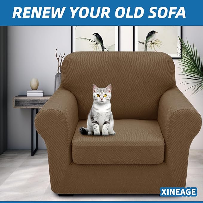 XINEAGE New 2 Pieces Chair Covers - Image 2