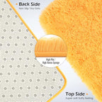 Amearea Shag Fluffy Area Rug for Bedroom Girls Living Room, Extra Soft and - Image 5