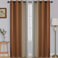 SimpleHome Ombre Room Darkening Curtains by SimpleHome
