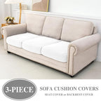 Couch Cushion Covers Seat Cushion Cover Stretch Couch Cover Separate Sectional - Image 2