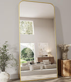 Koonmi Full Length Mirror, 56"x21" Mirror Full Length with Stand