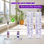 40 Count Thickened Disposable Power Mop Pads Refills for Swiffer PowerMop
