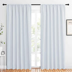 NICETOWN Bedroom Window Curtain Panels by NICETOWN