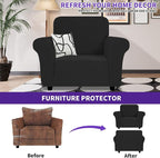 ZNSAYOTX Chair Cover with Arms, New Striped Sofa Chair Covers - Image 2