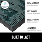 GORILLA GRIP 100% Waterproof All-Season WeatherMAX Doormat 35x23, US Designed - Image 2