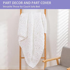 Bigacogo Chunky Knit Throw Blanket - Image 4
