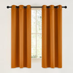 NICETOWN Room Darkening Cafe Satin Curtains by NICETOWN