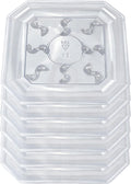 Plastic Plant Saucer, 6 Pack, Square, (14x14)