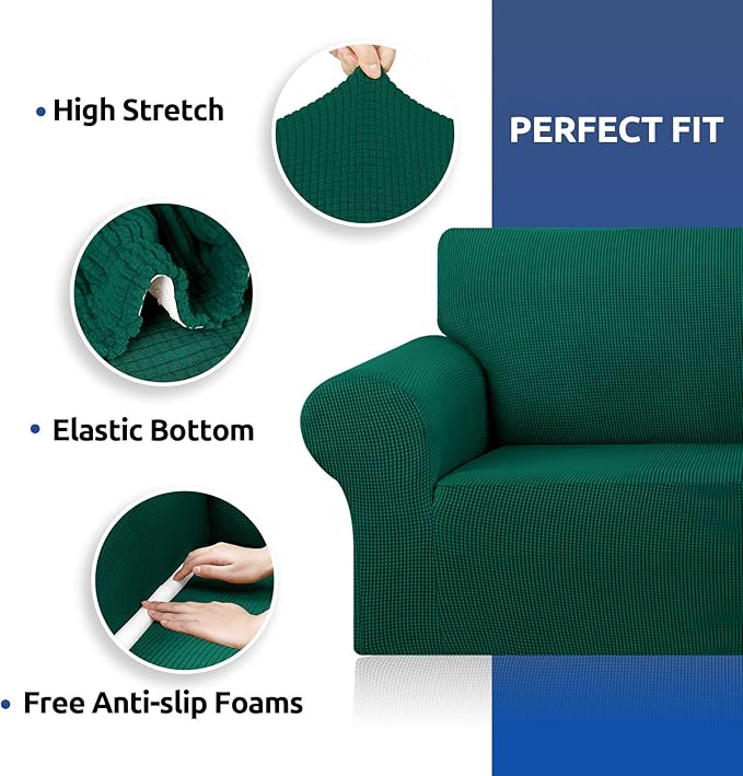 KEKUOU Stretch Sofa Cover Slipcover ，Couch Covers - Image 7