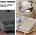 8Pcs Stretch Patio Cushion Covers, Outdoor Couch & Sofa Replacement Slipcovers - Image 5