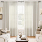 Nanspring Extra Wide Linen Curtains - Image 7