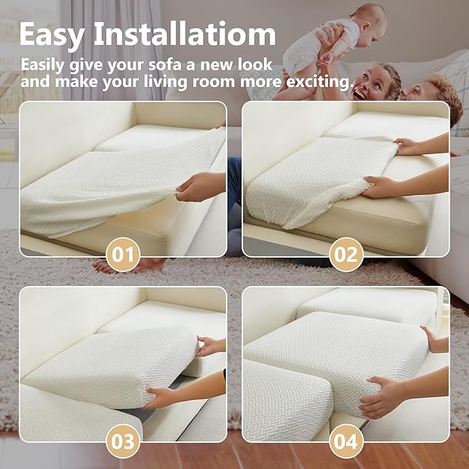 Couch Cushion Covers for Sofa Couch Covers Wear-Resistant Universal Sofa Cover - Image 7