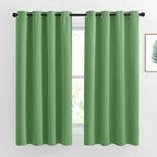 NICETOWN Forest Green Blackout Curtains Grommet by NICETOWN