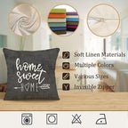 YCOLL Pillow Covers 18x18 Modern Sofa Throw Pillow Cover, Decorative Outdoor - Image 7
