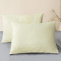 CaliTime Throw Pillow Covers Decorative 20 X 26 Inches Pack of 2 Cozy Chenille by CaliTime
