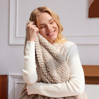 Whale Flotilla Extra Large Fuzzy Fleece Throw Blanket - Image 7