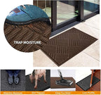 Mibao Front Door Mat, Dirt Trapper Welcome Mat - Image 5
