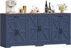 BOTLOG 71” Large Sideboard Buffet Cabinet with Storage