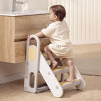 Mloong Foldable Toddler Step Stool for Bathroom Sink, Toilet Potty Training